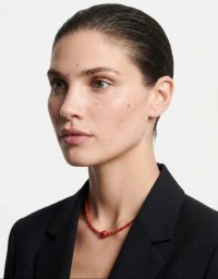 Чокер из коралла