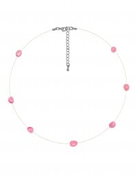 Чокер Pearl Series Pink на леске