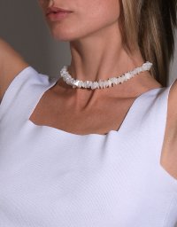 Чокер White Perlamutr