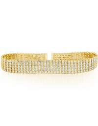 Чокер из кристаллов Shine 5 Gold