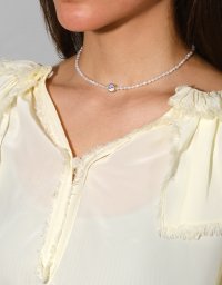 Жемчужное колье с подвеской IN YAN BLU