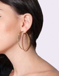Серьги-кольца OJA 